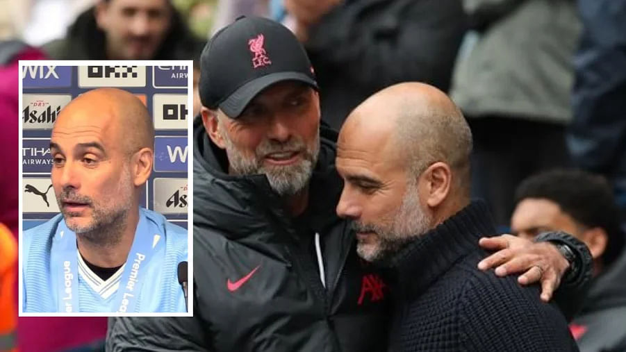 Guardiola Pays Emotional Tribute to Klopp as Liverpool Manager Steps Down